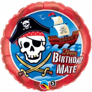 Pirate 45cm foil balloon