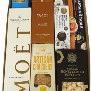 Moet gourmet box