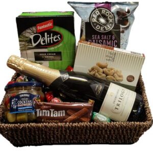 Champagne and nibbles