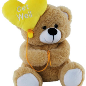 Get well bear with balloon