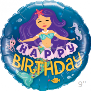 Mermaid 45cm foil balloon