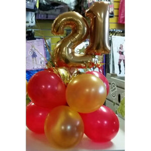 Double number puff ball