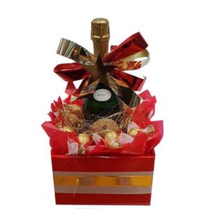 Christmas chocolate & champagne