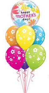 Mother's day bubble bouquet