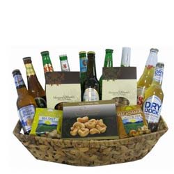 Beer selection Gift basket