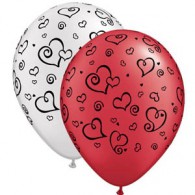 Swirl hearts