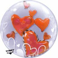 Double bubble floating herats