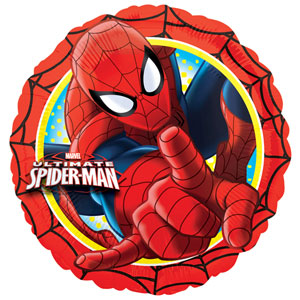 Spiderman foil balloon